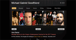 Desktop Screenshot of michaelgabrielgoodfriend.com